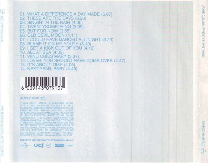 JAMIE CULLUM - Twentysomething (CD) STARCD 6849 NM
