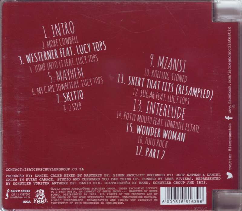 iSCREAM and THE CHOCOLATE STIX - The paradox (CD) SLCD 266 NM (R25 SALE)