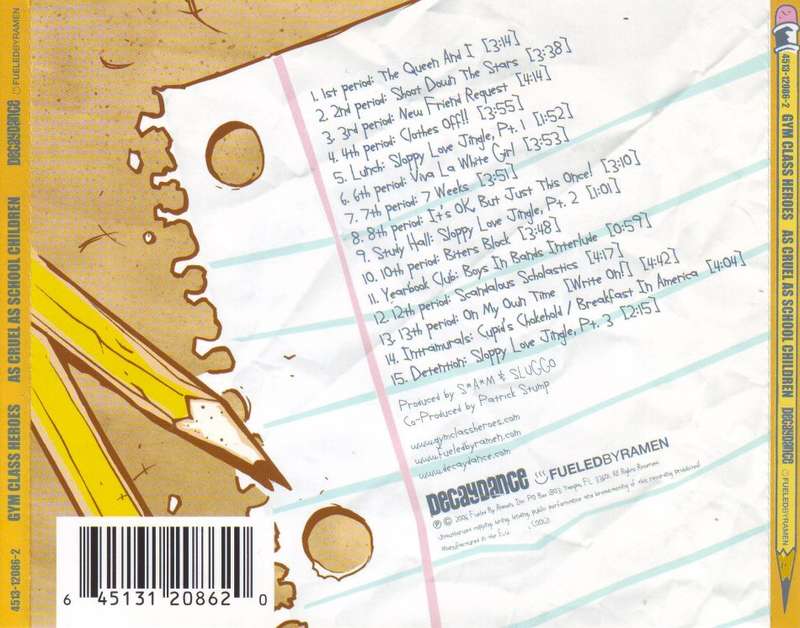 GYM CLASS HEROES -  As cruel as school children (CD) 4513-12086-2 EX