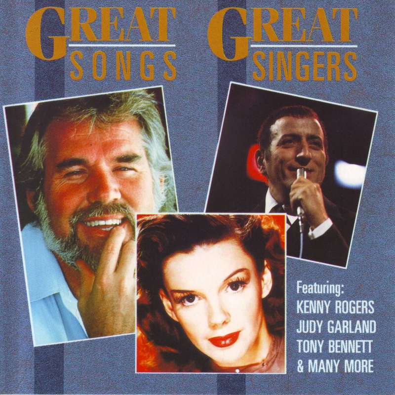 GREAT SONGS/ GREAT SINGERS -  Compilation (CD) SMS 25 VG+  (R25 SALE)