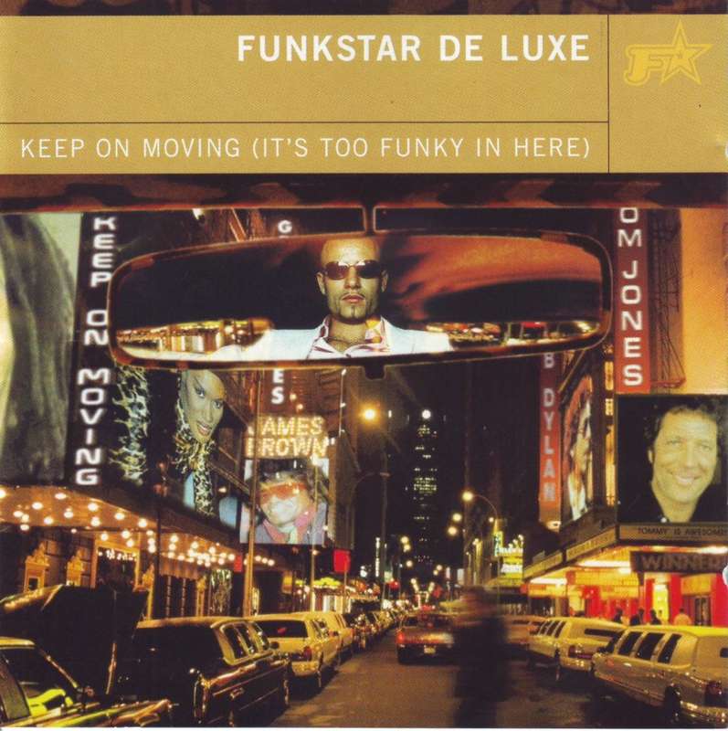 FUNKSTAR DE LUXE - Keep on moving (it`s too funky in here) (CD) EDCD 15 T NM