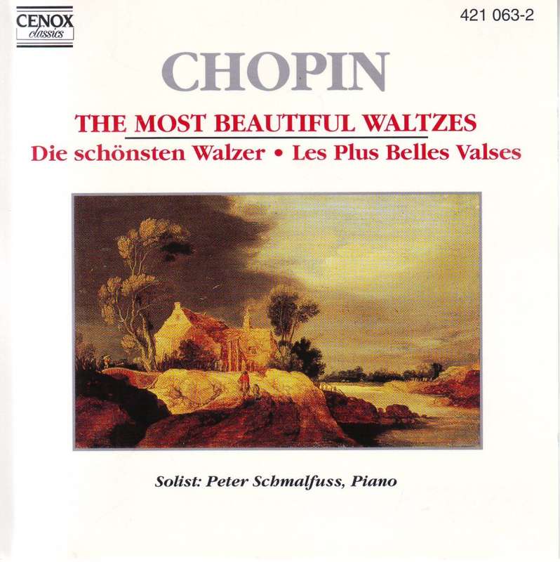 FREDERIC CHOPIN - The most beautiful waltzes (CD) 421 063-2 NM- (R25 SALE)