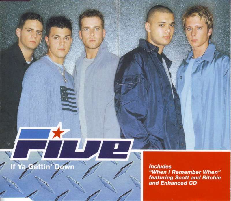 FIVE - If ya getting` down (CD single) CDRCAS (WS) 169 EX
