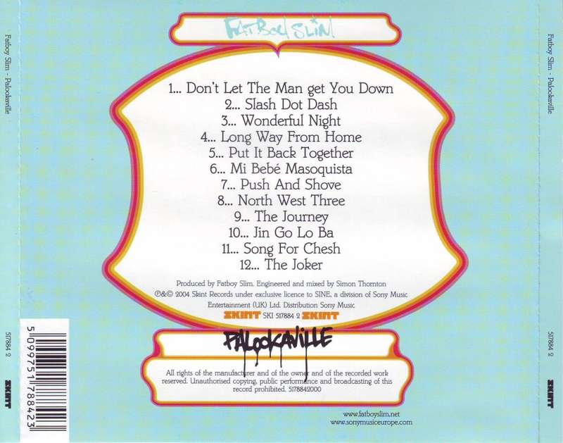 FATBOY SLIM -  Palookaville (CD) SKI 517884 2 NM