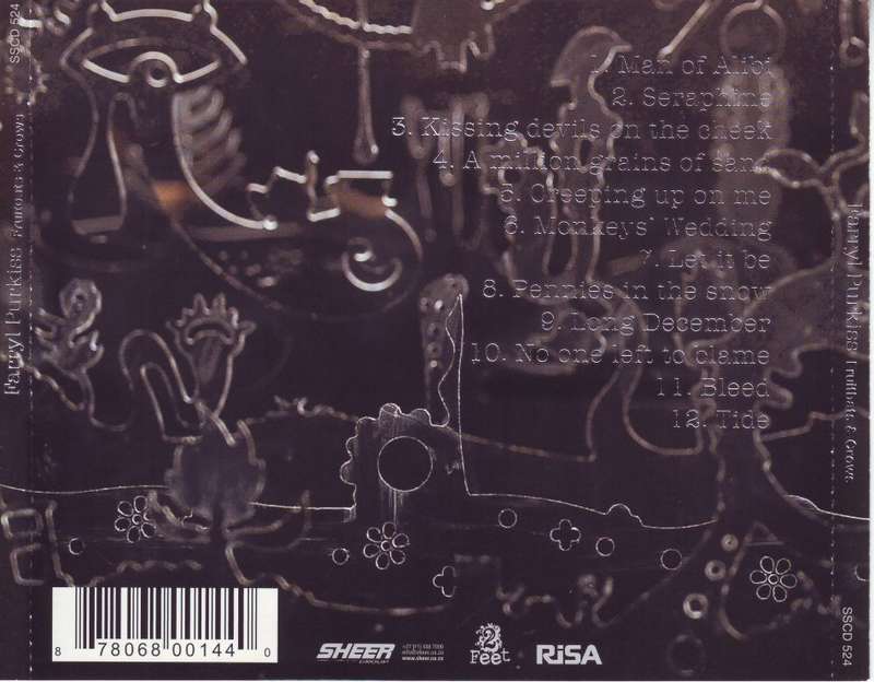 FARRYL PURKISS - Fruitbats and crows (CD) SSCD 524 EX