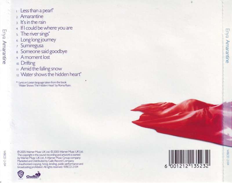 ENYA - Amarantine (CD) WBCD 2104 NM