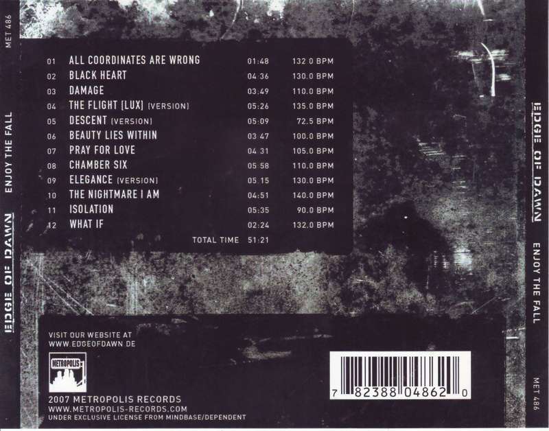 EDGE OF DAWN- Enjoy the fall (CD) MET 486 NM