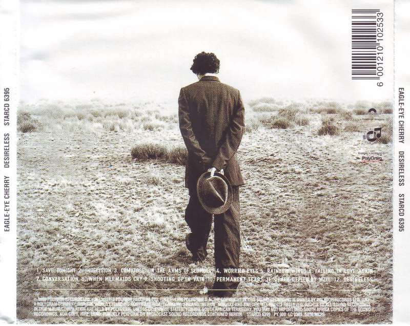 EAGLE-EYE CHERRY - Desireless (CD)  STARCD 6395 NM