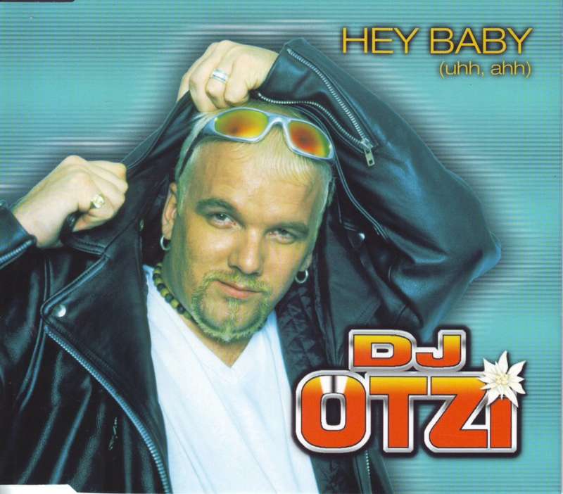 DJ OTZI - Hey baby (CD single) CDOTZI 001 EX