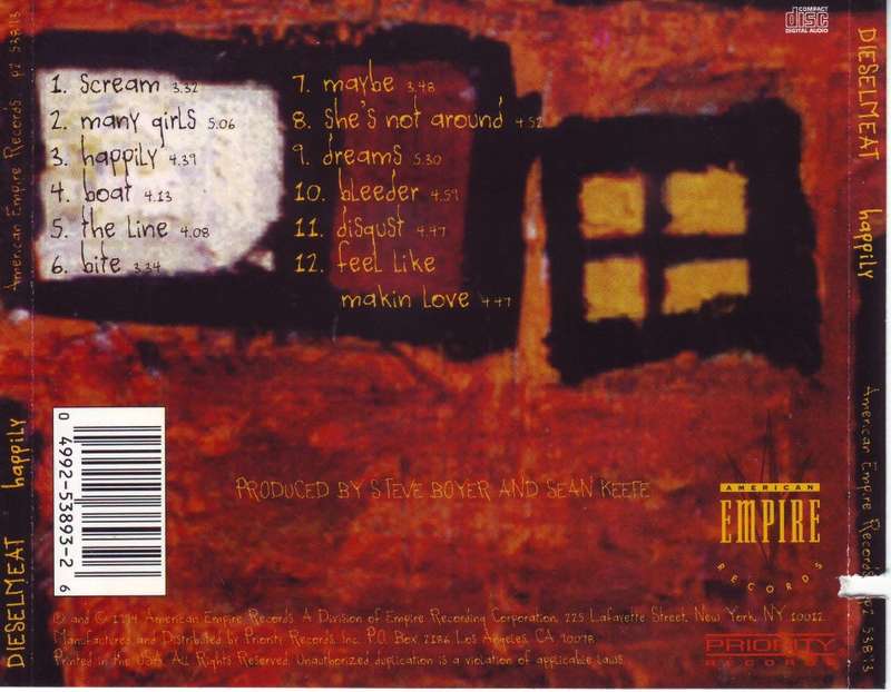 DIESELMEAT - Happily ( cut out in spine) P2 53893 (R25 SALE)