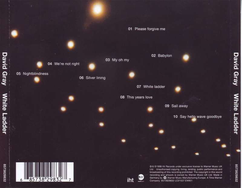 DAVID GRAY - White ladder (CD) 8573829832 NM