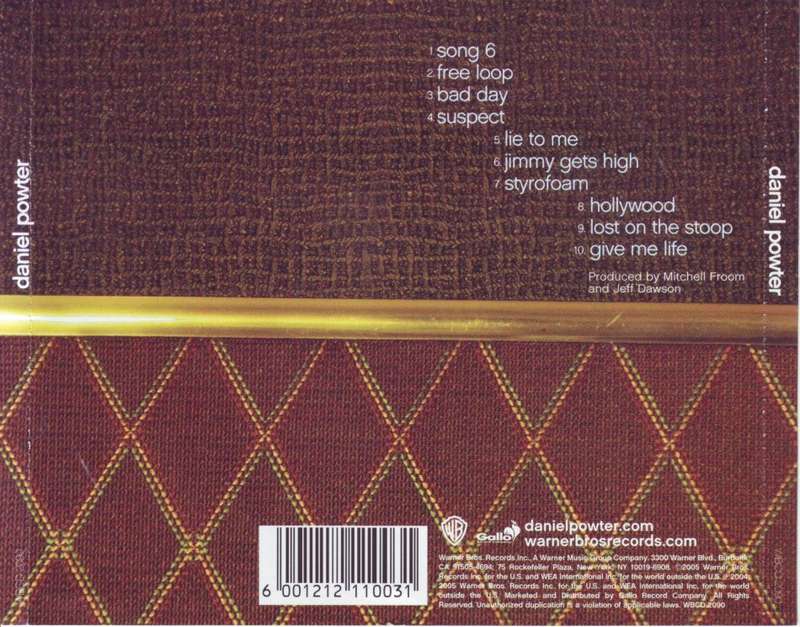 DANIEL POWTER - DP (CD) WBCD 2090 NM (R25 SALE)