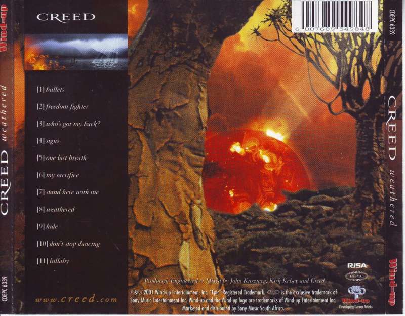 CREED - Weathered (CD) CDEPC 6339 NM