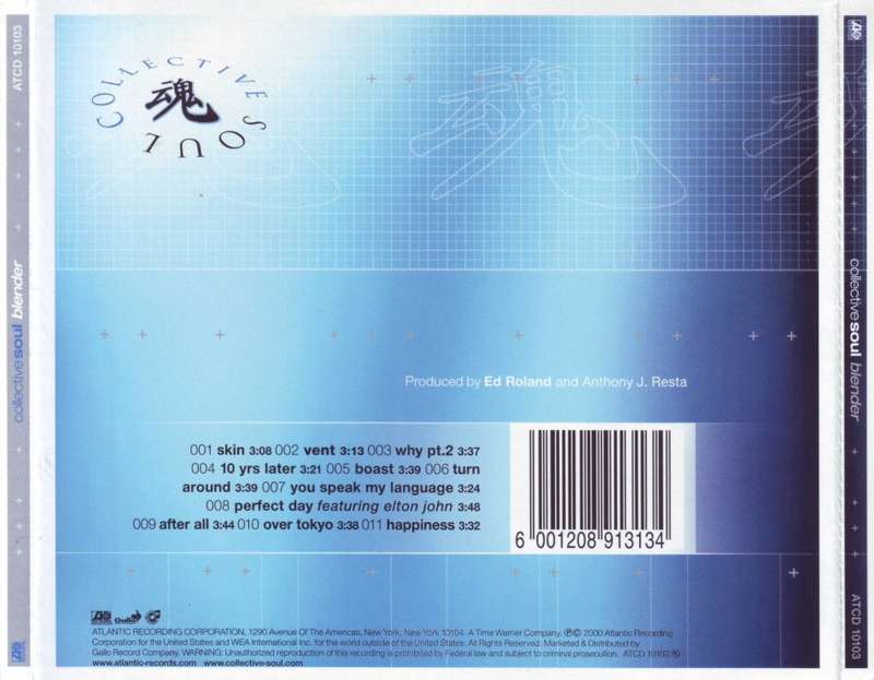 COLLECTIVE SOUL - Blender (CD)  ATCD 10103 K NM