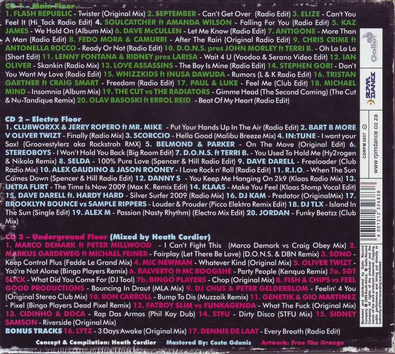 CLUBWORX 5 - Compilation (3CD set) CDRPM 2037 K NM