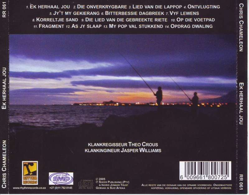 CHRIS CHAMELEON - Ek herhaal jou (CD) RR061 EX