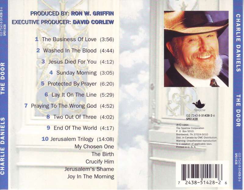 CHARLIE DANIELS - The door (CD) SPD1428 NM