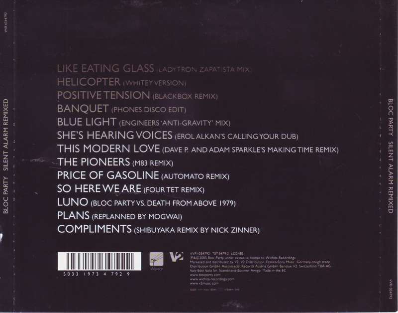 BLOC PARTY - Silent alarm remixed (CD) VVR1034792 NM