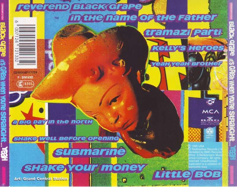BLACK GRAPE - It`s great when you`re straight...yeah (CD) CDRAD (WF) 11224 NM