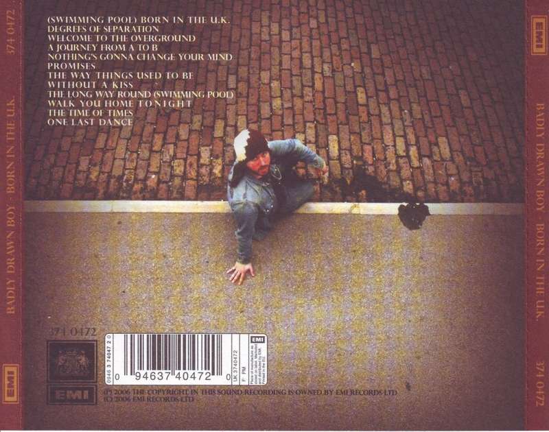 BADLY DRAWN BOY - Born in the U.K.  (CD)  00946 3 74047 2 0 NM