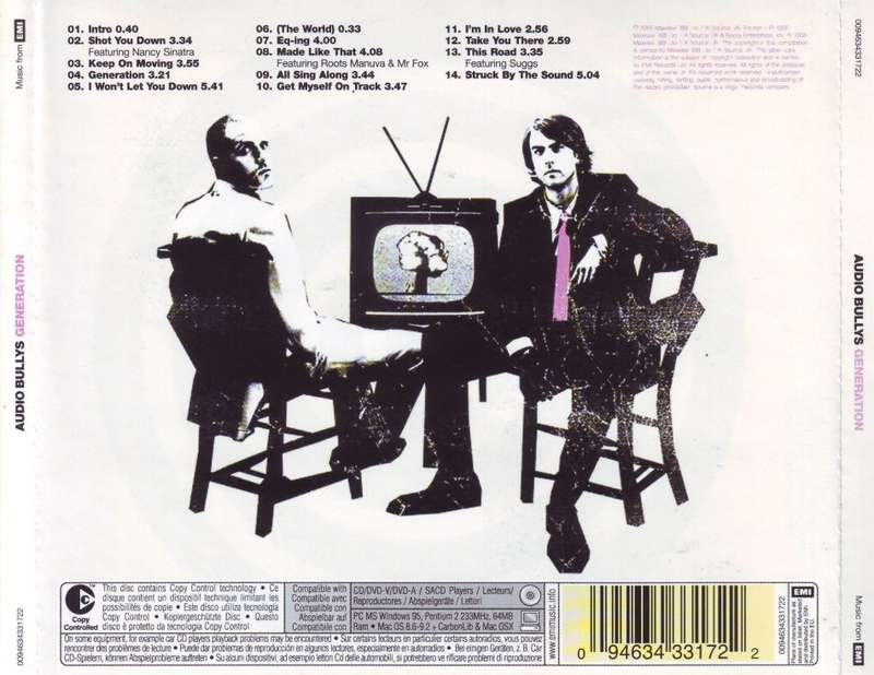 AUDIO BULLYS - Generation 0094634331722 NM (R25 SALE)