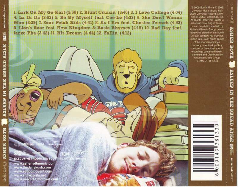 ASHER ROTH - Asleep in the bread aisle STARCD 7364 NM (R25 SALE)
