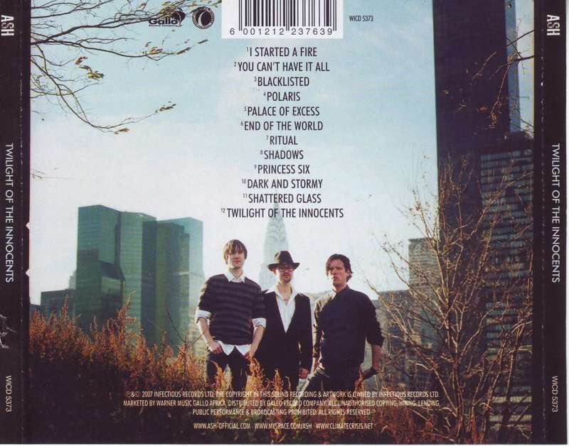 ASH - Twilight of the innocents (CD) WICD 5373 NM
