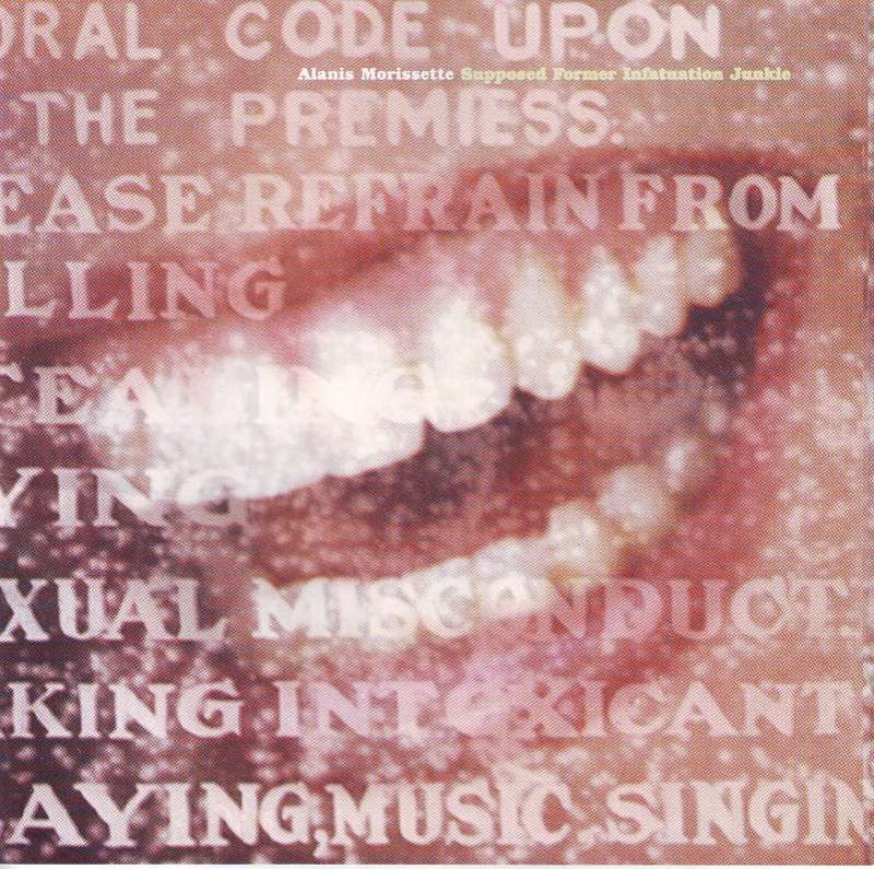 ALANIS MORISSETTE -  Supposed Former Infatuation Junkie WBCD 1904 NM-