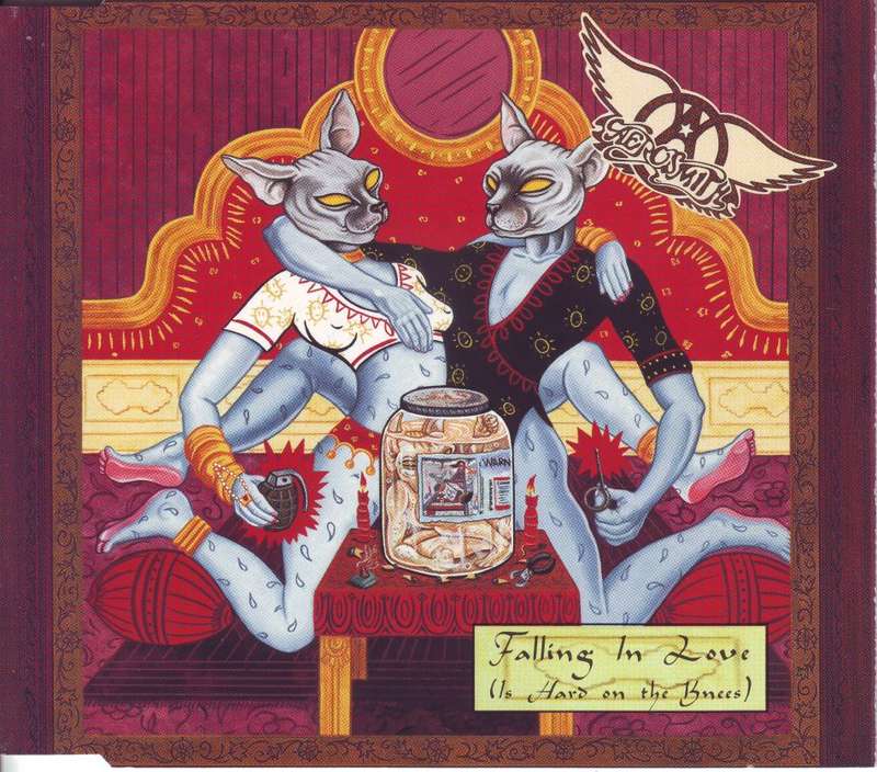 AEROSMITH - Falling in love (is hard on the knees) (CD single) CDSIN 159 I