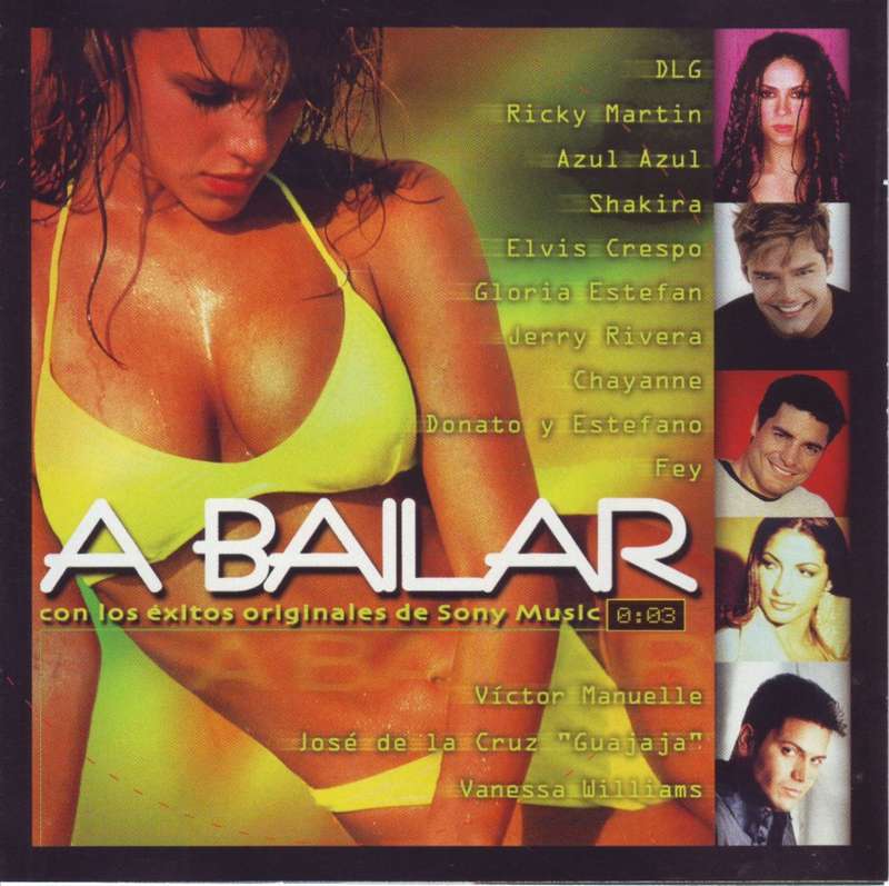 A BAILAR - CON LOS EXITOS ORIGINALES DE SONY MUSIC  (CD) 2487700 EX (R25 SALE)