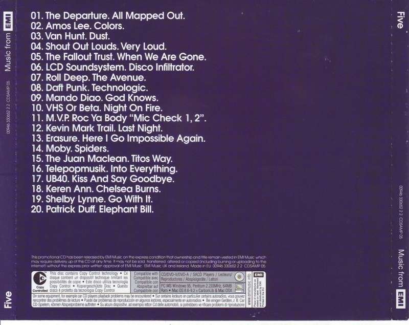 5 - Compilation  (CD) (R25 SALE).