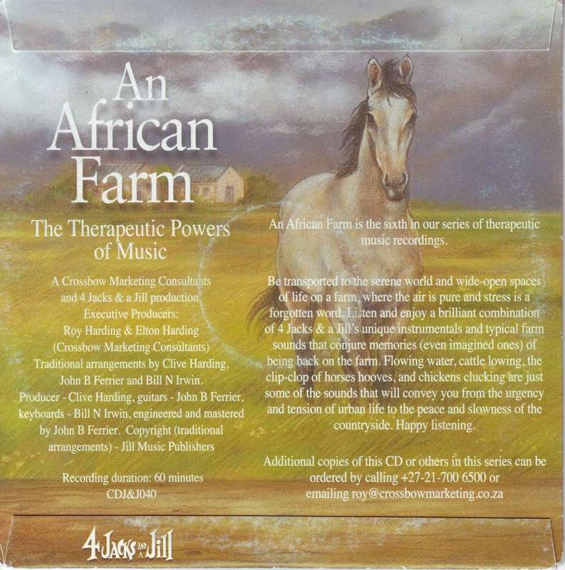 4 JACKS AND A JILL - An African farm  (CD) (cardsleeve packaging)