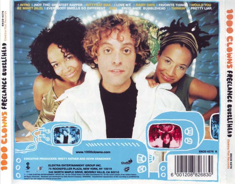 1000 CLOWNS - Freelance Bubblehead (CD) EKCD 6276 EX (R25 SALE).