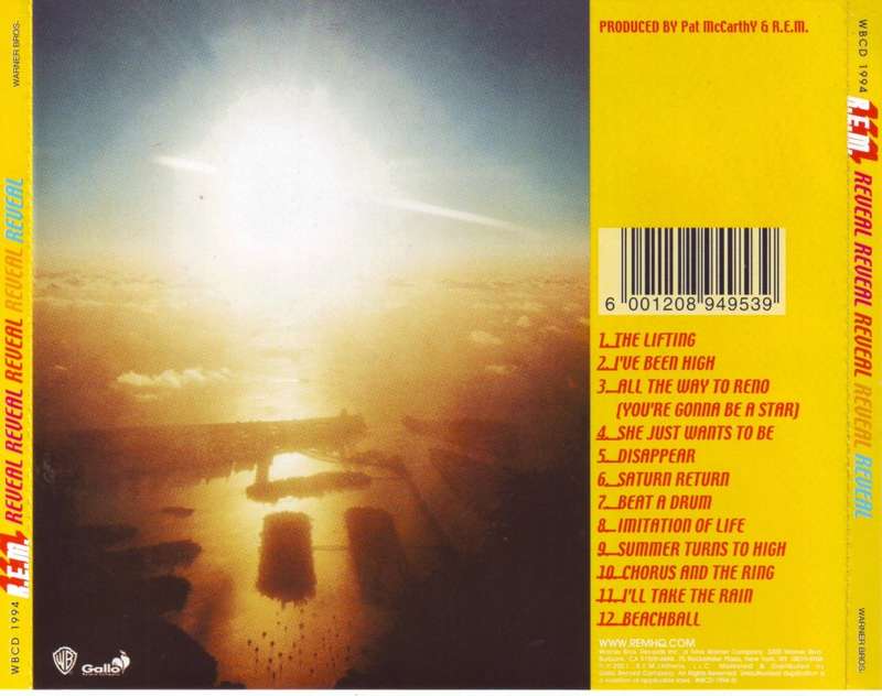 R.E.M. - Reveal (CD) WBCD 1994 EX