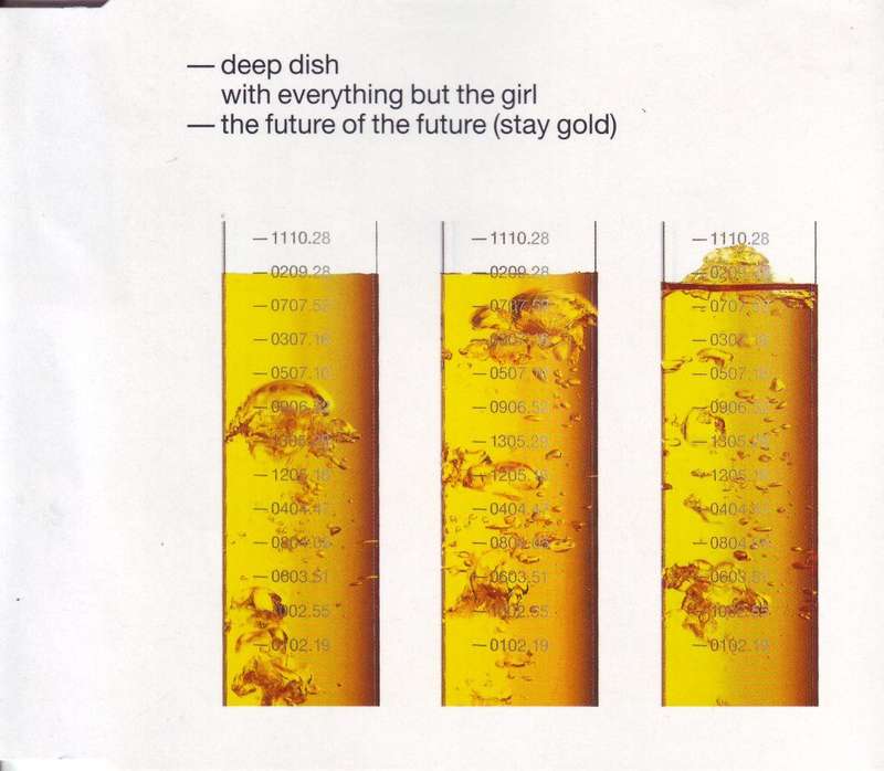 DEEP DISH WITH EVERYTHING BUT THE GIRL - The future of the future (stay gold)(CD single)