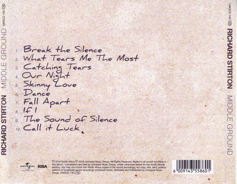 RICHARD STIRTON - Middle ground (CD)  UMGCD 140 NM