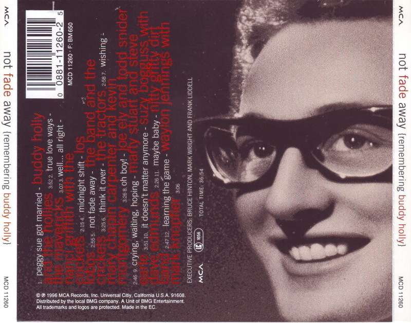 NOT FADE AWAY - (remembering Buddy Holly) (CD) MCD 11260 NM-