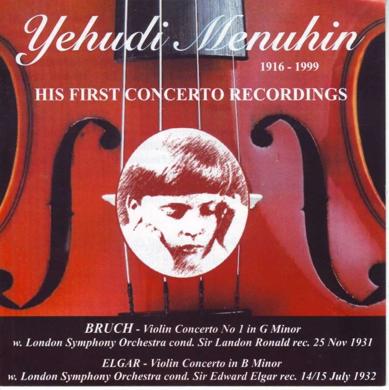 YEHUDI MENUHIN - Bruch and Elgar concerti (CD) CD GSE 78-50-79 LI EX