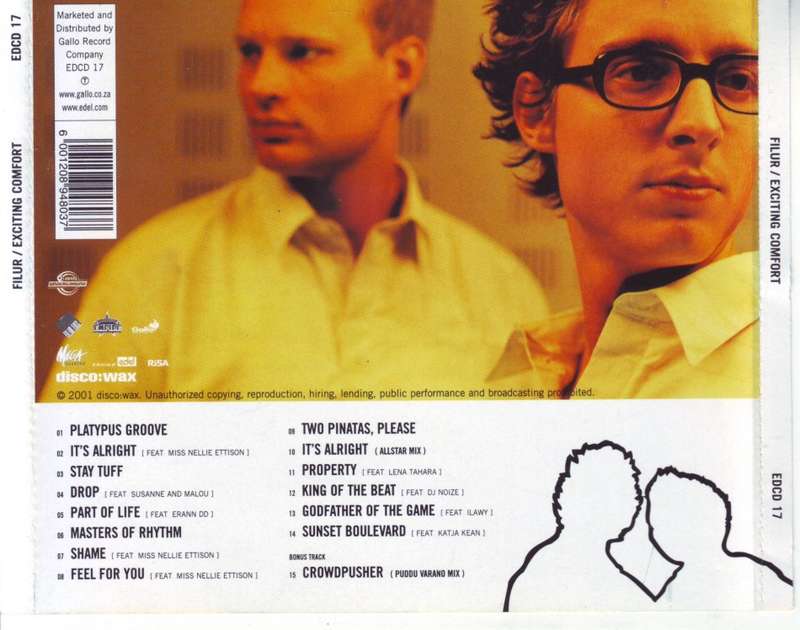 FILUR - Exciting comfort (CD) EDCD 17 NM- (R25 SALE)