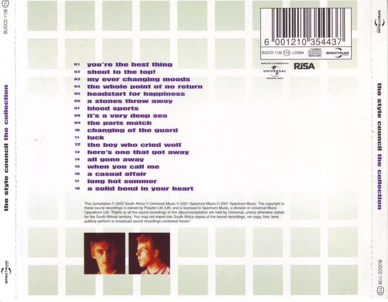 THE STYLE COUNCIL - The collection (CD) BUDCD 1138  NM-