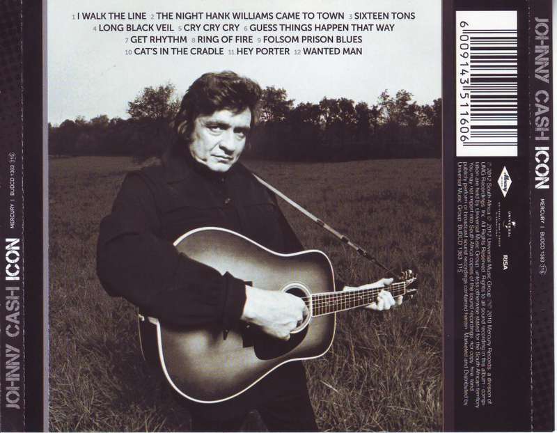 JOHNNY CASH - Icon (CD) BUDCD 1363 NM