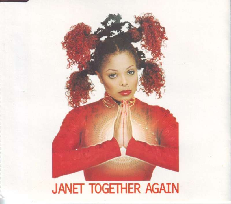 JANET JACKSON - Together again (CD single) CDVIS (WS) 78 NM