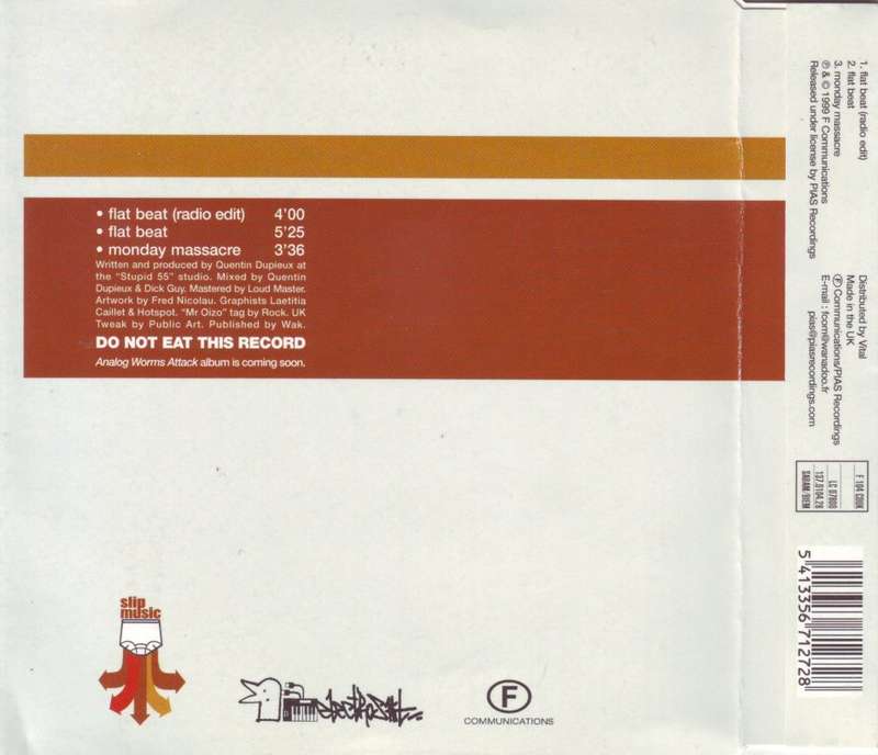 MR. OIZO - Flat beat (CD single) F104 CDUK EX