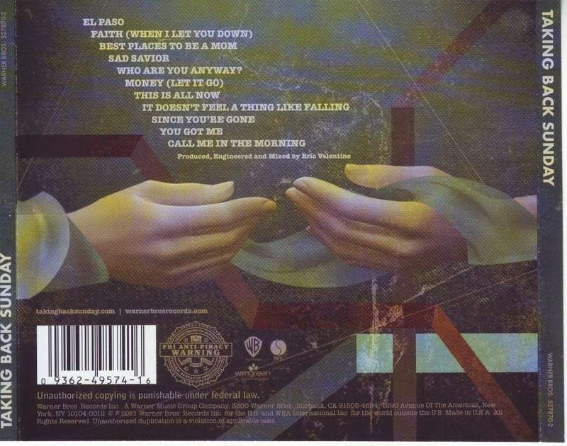 TAKING BACK SUNDAY - Taking back Sunday (CD, promo) 527870-2 NM