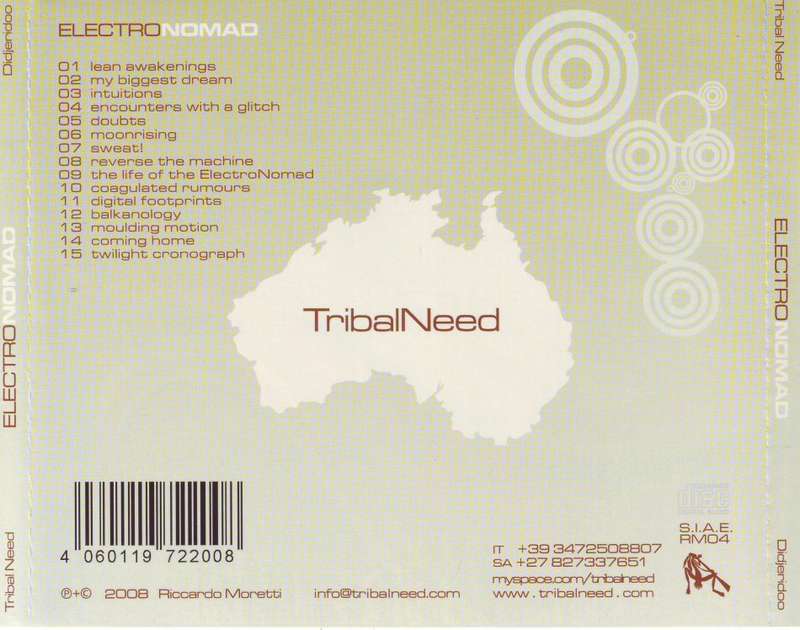 TRIBALNEED - Electro nomad (CD) RM04 NM