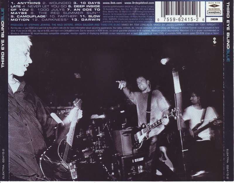 THIRD EYE BLIND - Blue (CD, booklet a bit scuffed) 62415-2 NM