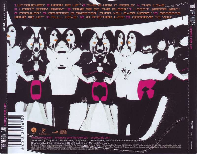 THE VERONICAS - Hook me up (CD) WBCD 2209 NM (R25 SALE)
