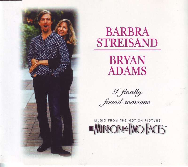 BARBRA STREISAND & BRYAN ADAMS - I finally found someone (CD single) MAXCD 022 EX
