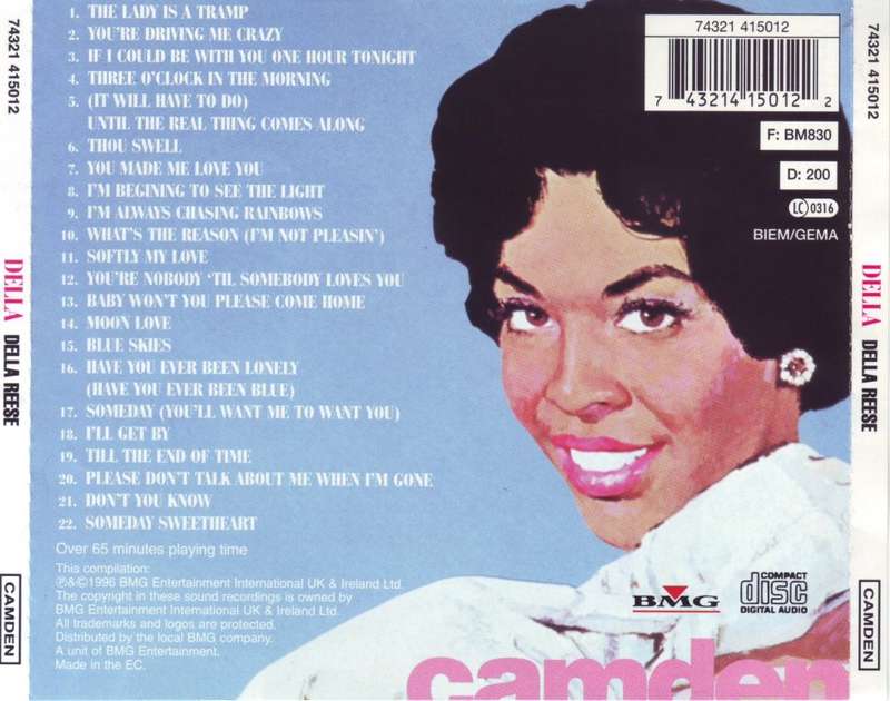 DELLA REESE - Della (CD) 74321 415012 NM-