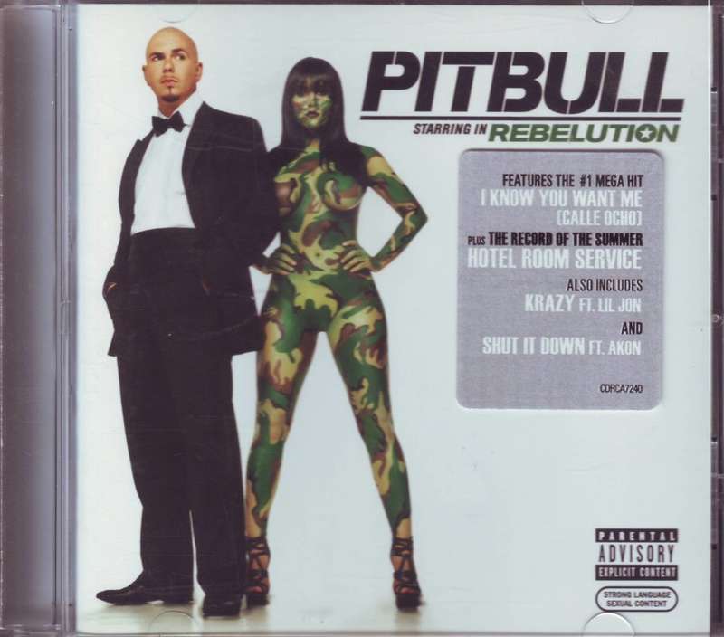 PITBULL - Rebelution (CD) CDRCA 7240 NM (R25 SALE)